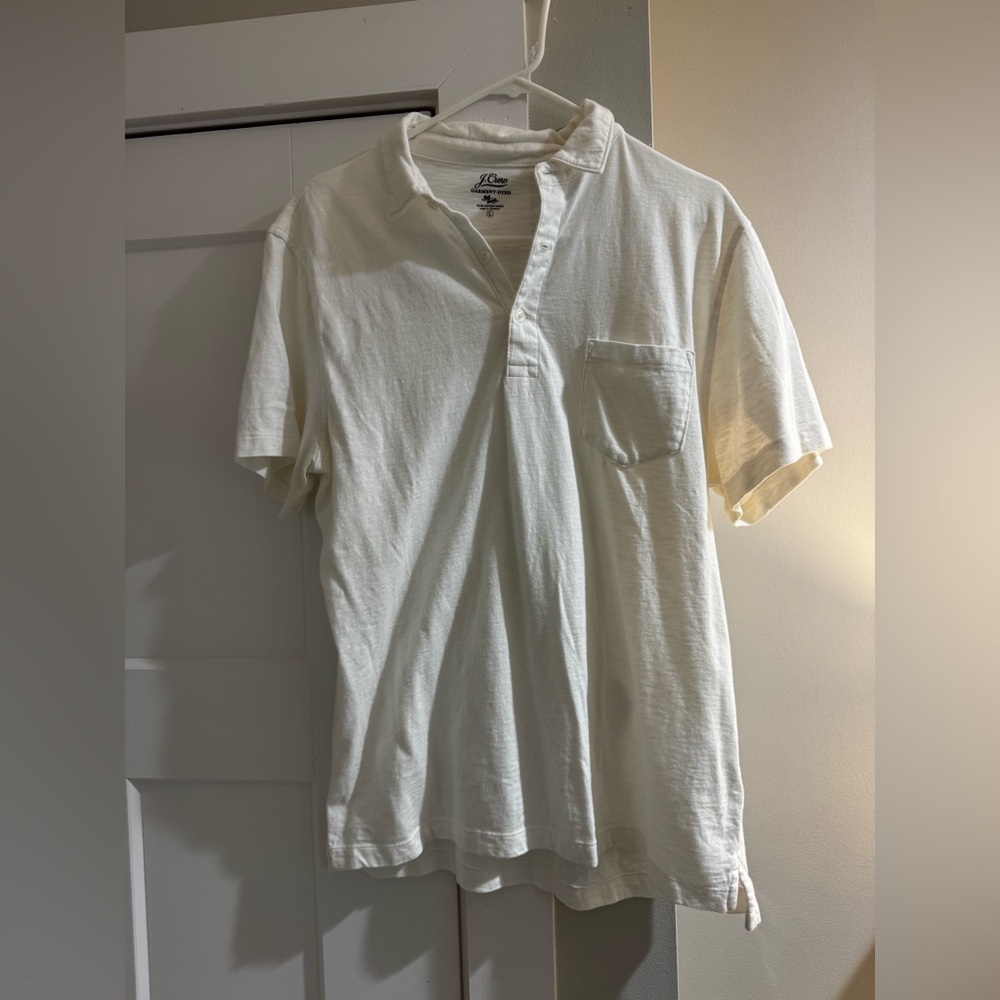J.Crew Garment-Dyed Polo